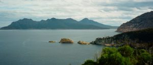 Whether your scene is seen from sea or perched up high on one of scores of vantage points that look down over it, the Freycinet Peninsula knows no paucity of photo-ops