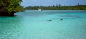 The natural pool at Kaa Nuë Méra makes for a refreshing dip, Île-des-Pins, New Caledonia